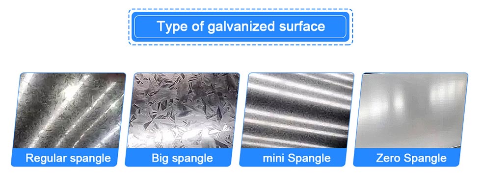 Q235 Hot Dip Galvanized Steel Coil with Regular Spangle